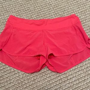 Pink Lululemon Shorts